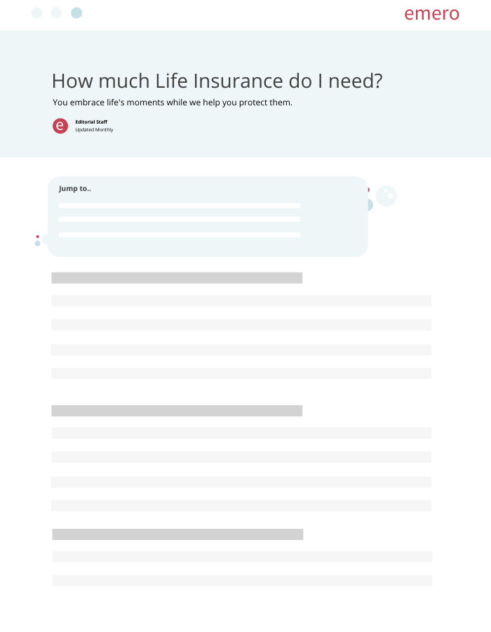 how much life insurance do i need bcg
